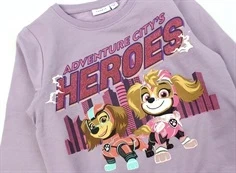 Name It lavender mist Paw Patrol sweatshirt
